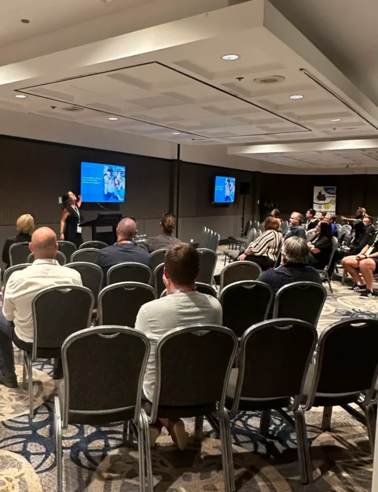 Chantal Gerardy marketing expert speaking at Plumbing conference March 2024 #4