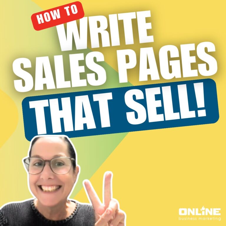 How to Write Sales Pages That Sell!